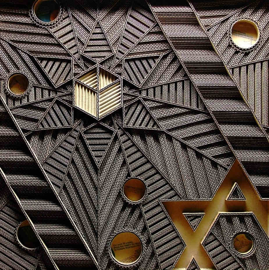 corrugated carton art